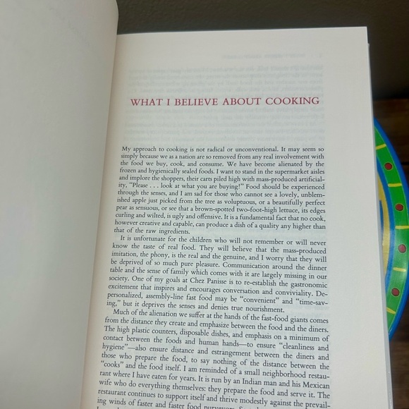 Chez Panisse Menu Cookbook Copyright 1982 by Alice L. Waters - Picture 6 of 10